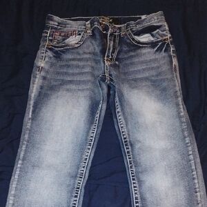 Men's Blue True Luck Jeans